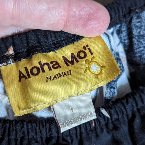 EUC Aloha Moi Hawaiian Tropical Cotton Midi Dress - Picture 7 of 13